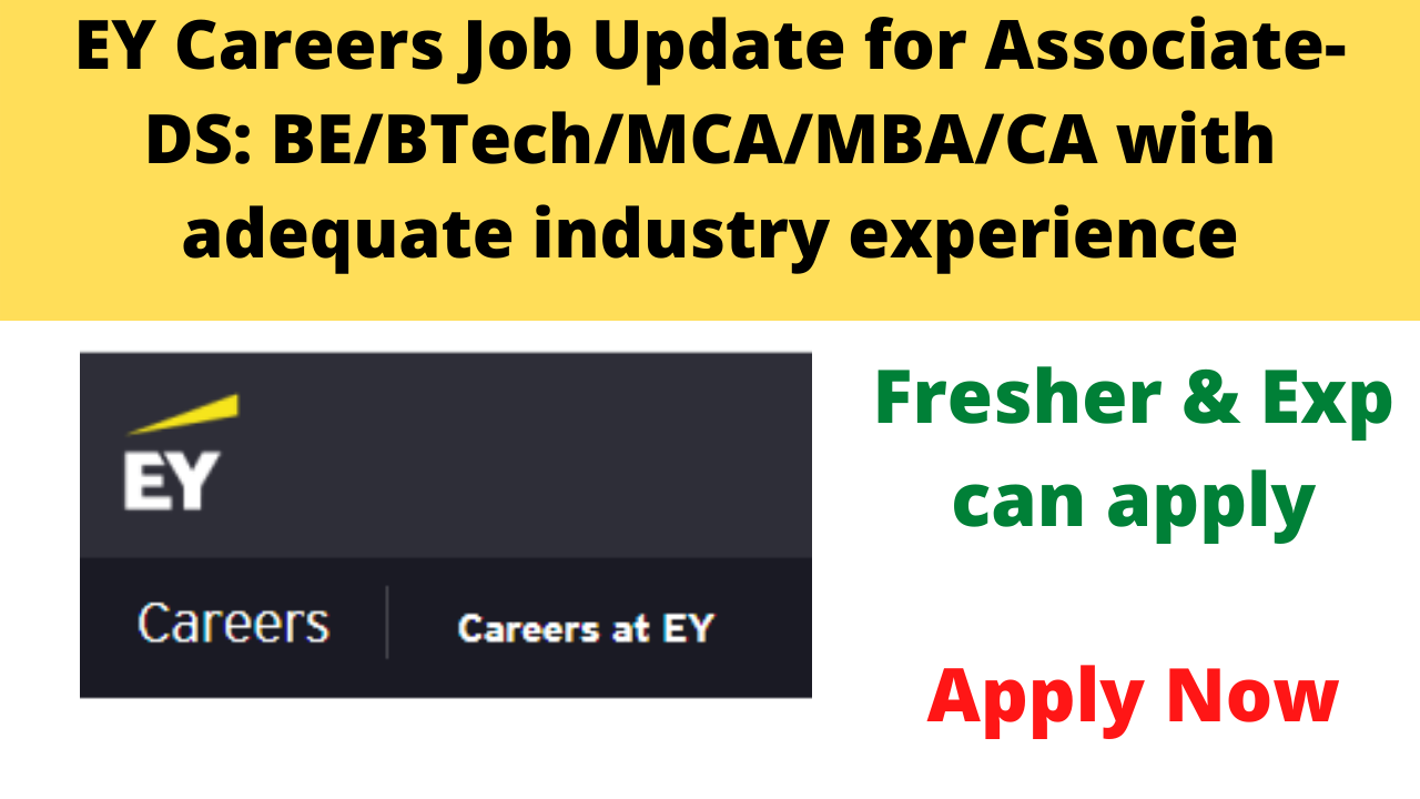 EY Careers Job Update for Associate