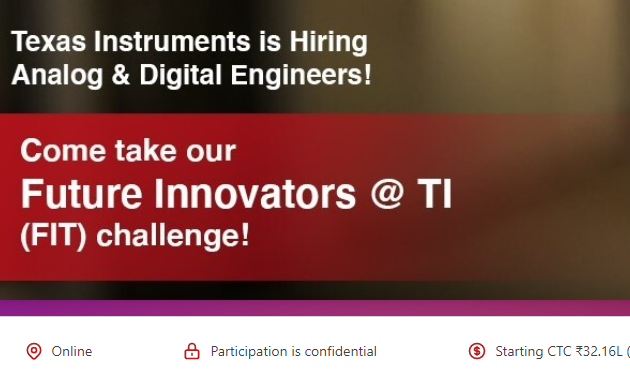 Texas Instruments-TI Future Innovators (FIT) Challenge