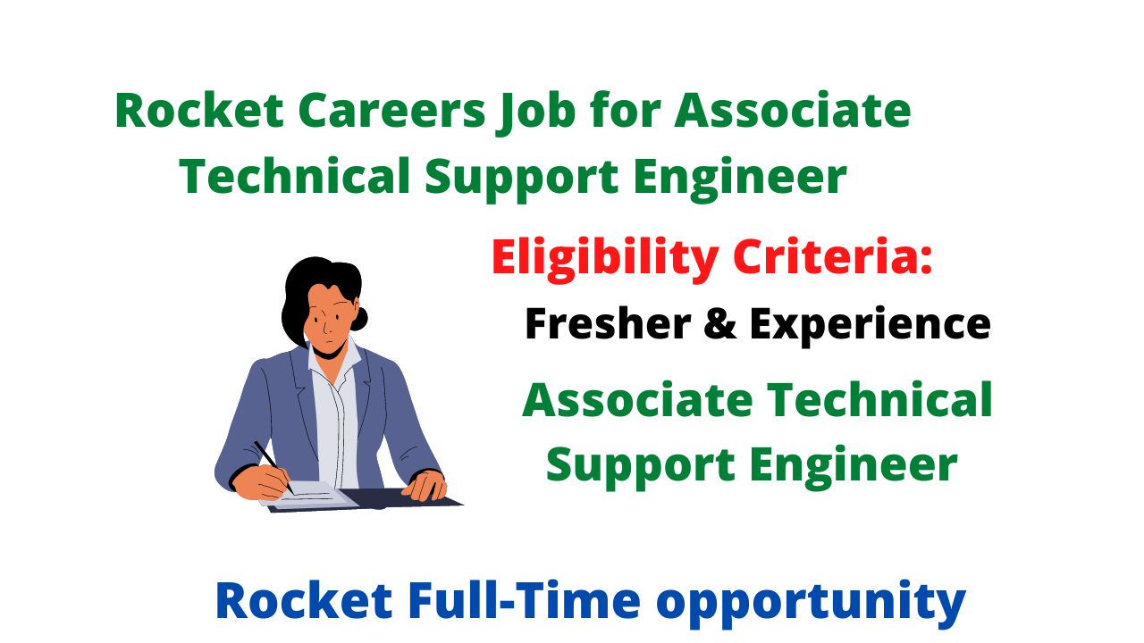 Rocket Careers Job for Associate Technical Support Engineer